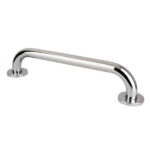 Double covered stainless steel armrest