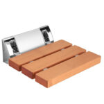 D-type Small beech wood Wall chair
